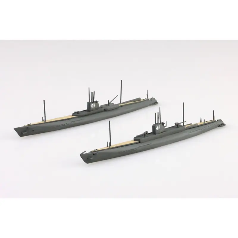 Aoshima A006969 1/700 Japanese Navy Submarine I-1 & I-6 1