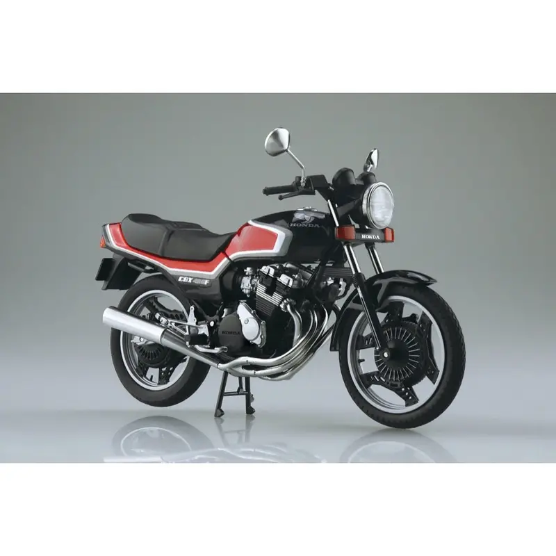 Aoshima A011199 1/12 Diecast Honda Cbx400f Black/Candy Alamoana Red 1