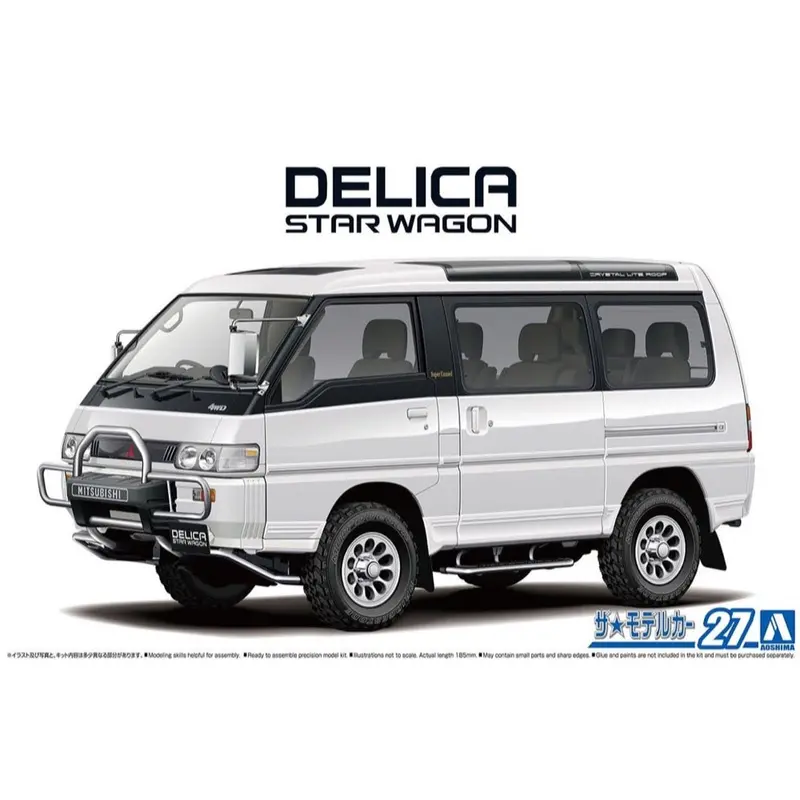 Aoshima A020060 1/24 Mitsubishi P35w Delica Star Wagon '91 1