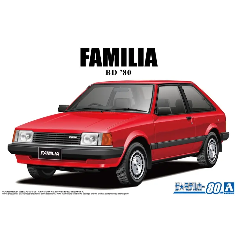 Aoshima A020102 1/24 Mazda Bd Familia Xg '80 1
