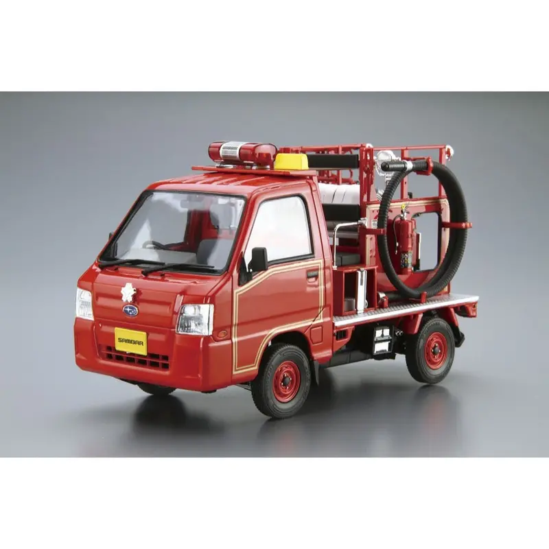 Aoshima A020210 1/24 Subaru Tt2 Sambar The Fire Engine '11 2