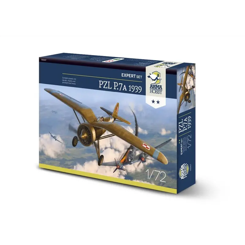 Arma Hobby 70007 1/72 Pzl P.7A Expert Set 1939 1