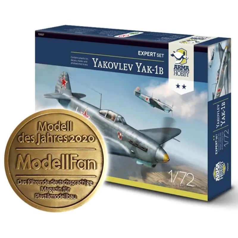 Arma Hobby 70027 1/72 Yakovlev Yak-1B Expert Set 1