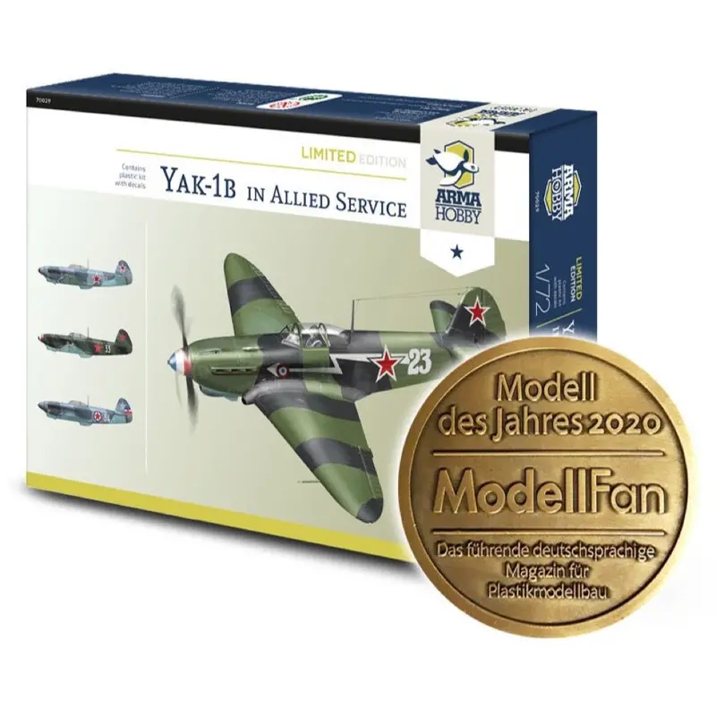 Arma Hobby 70029 1/72 Yak-1B Allied Fighter Limited Edition 1