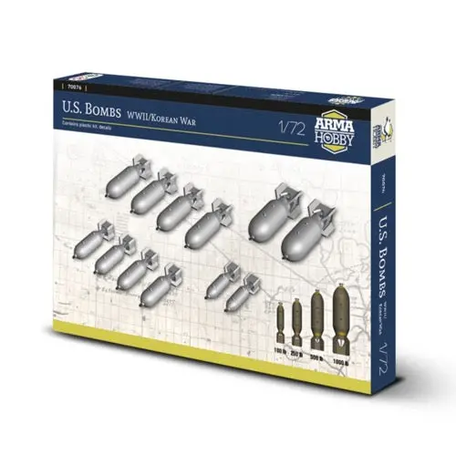 Arma Hobby 70076 1/72 Us Bombs Ww2 1