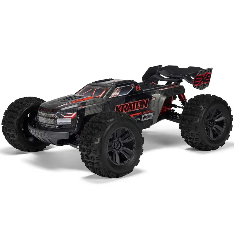 Arrma 1/8 Kraton 6S Exb 4X4 Rc Truck (Black) Ara8708v6t1 1
