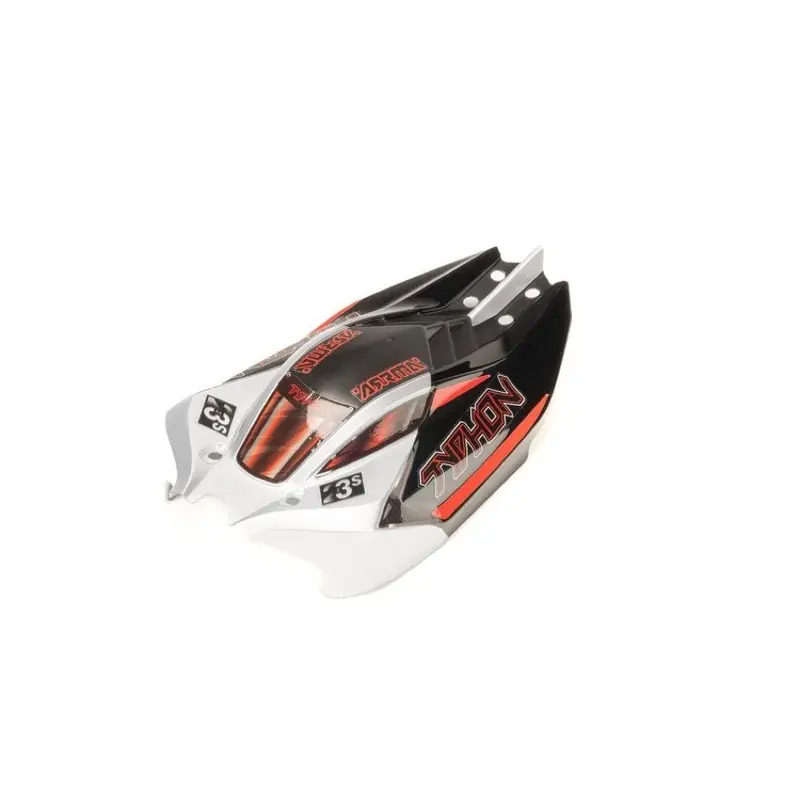 Arrma 1563 Typhon Grom Blx Body, Silver And Black 1