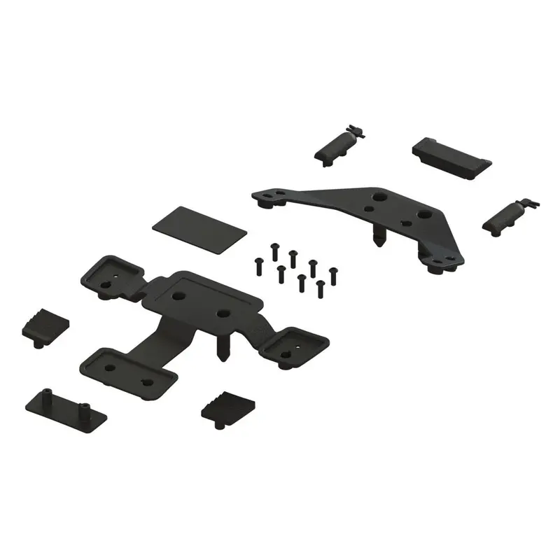 Arrma 1579 Body Mount Set Fury Mega 1