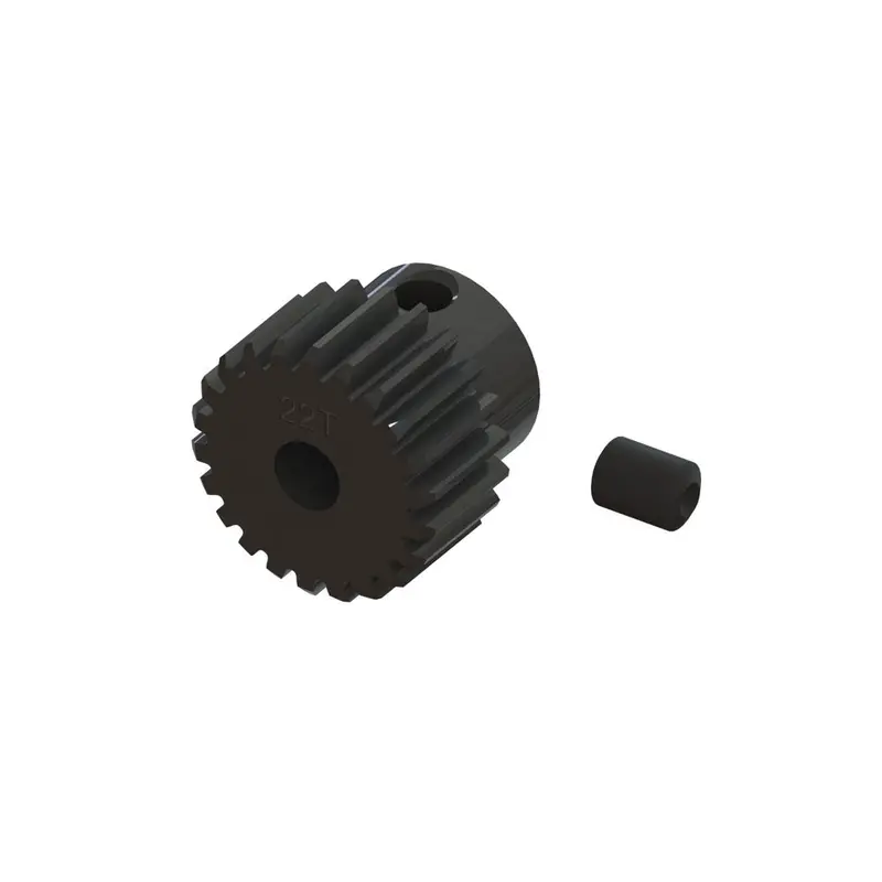Arrma 2022 22T 0.5 Mod Cnc Pinion Gear With 3.2Mm Bore, Grom Blx 1