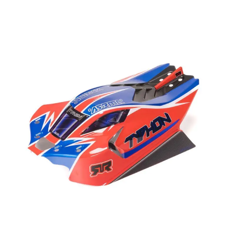 Arrma 2251 Red Painted Body Typhon V4 1
