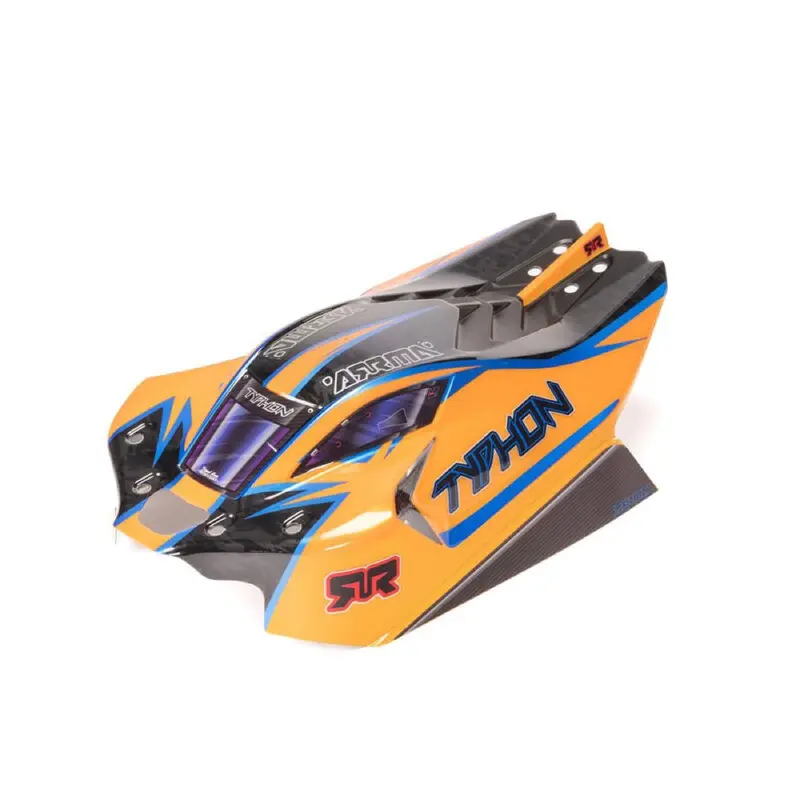 Arrma 2318 Orange Painted Body Typhon V4 1