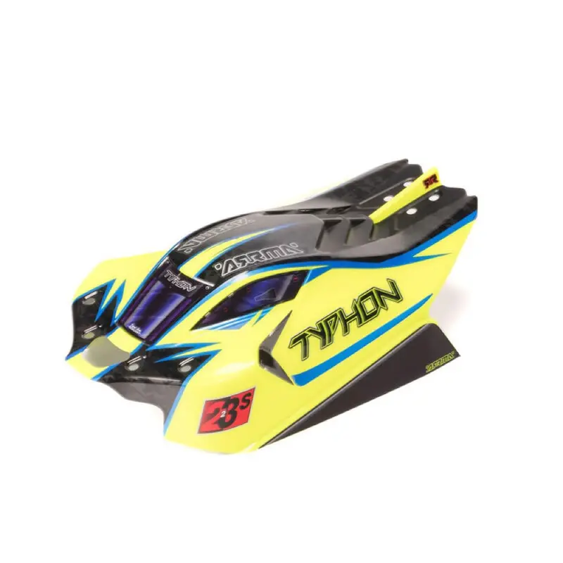 Arrma 406172 Yellow/Blue Painted Body Typhon V4 1