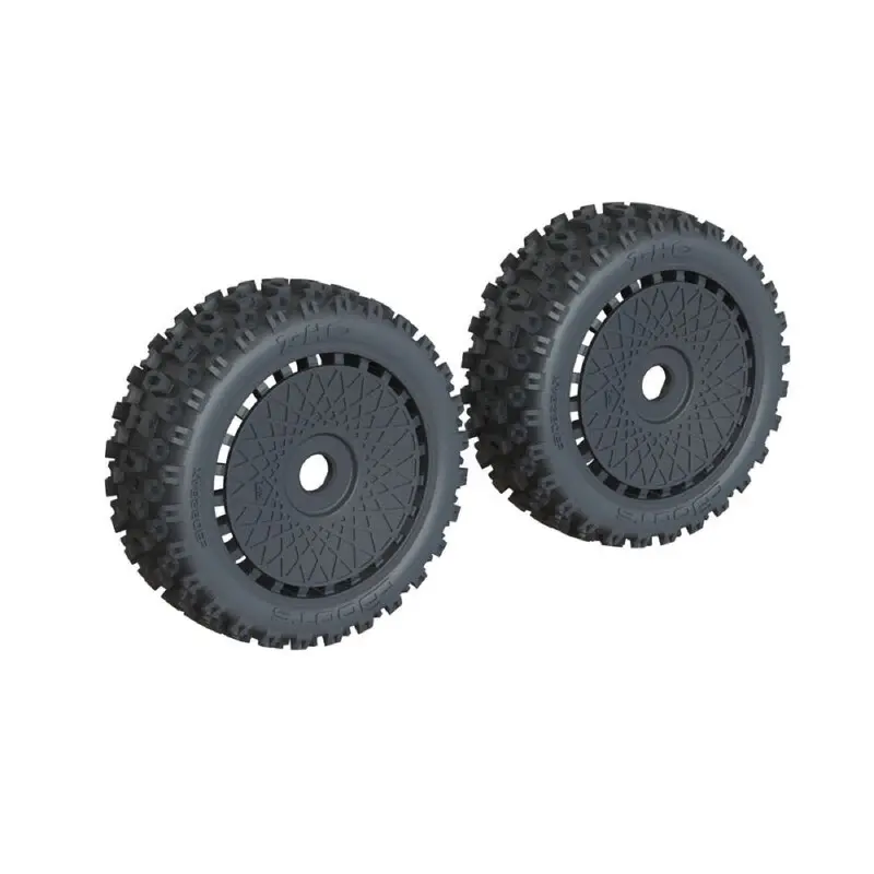 Arrma 550118 Dboots 2-Ho Wheel And Tyre Set Typhon V4 1