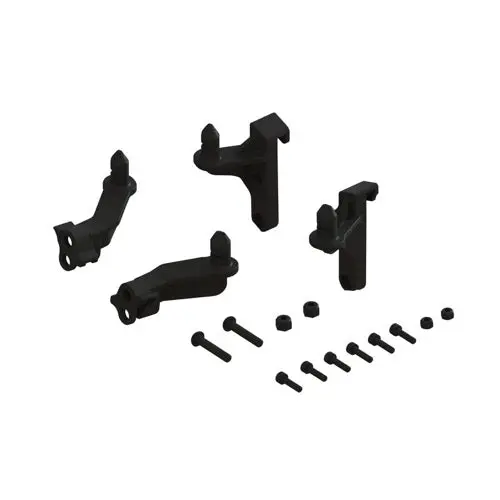 Arrma Ara-1523 Front And Rear Body Post Set Notorious 6S 1