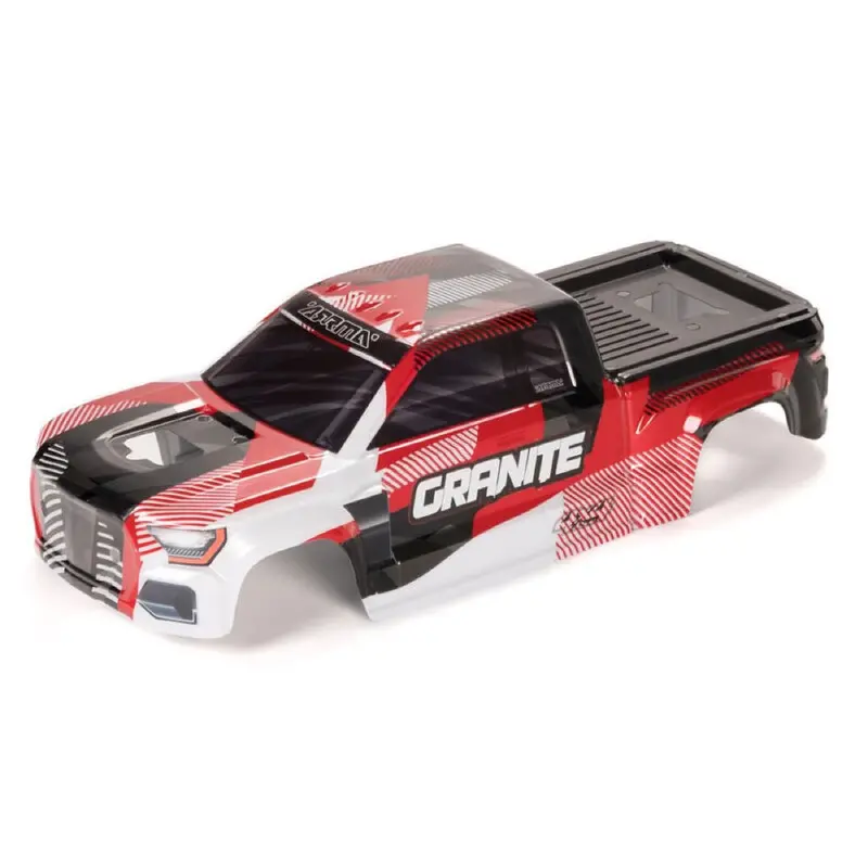 Arrma Ara-1622 Granite V4 4X4 Painted Body Red/White 1