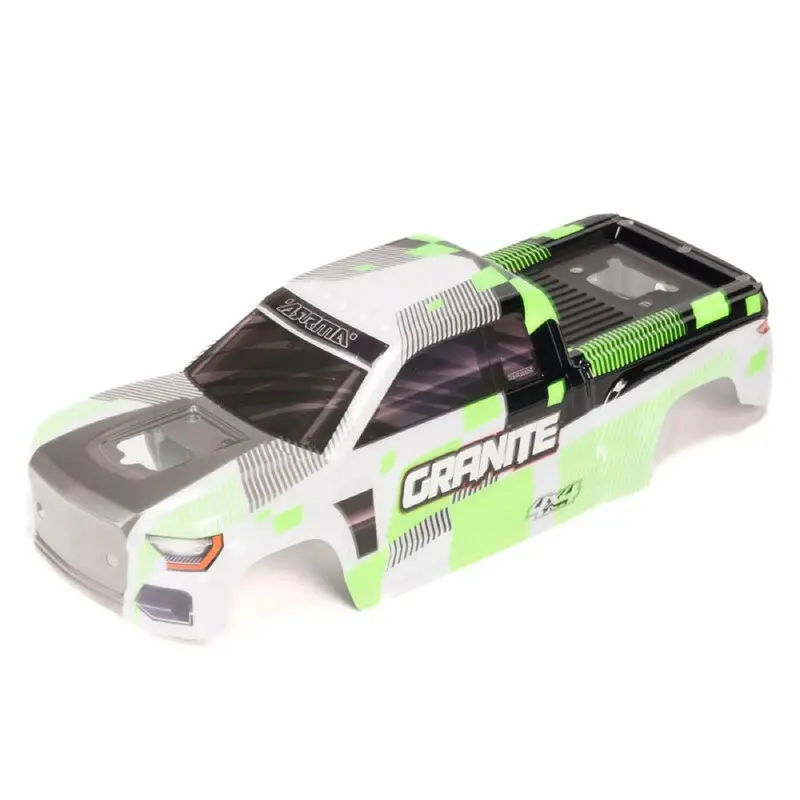 Arrma Ara-2245 Granite V4 4X4 Painted Body Green/White 1