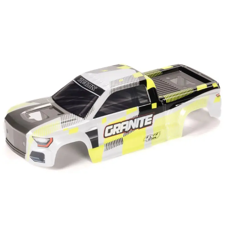 Arrma Ara-2316 Granite V4 4X4 Painted Body Yellow 1