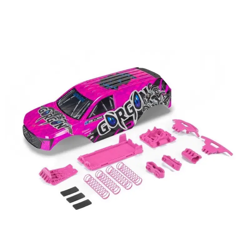 Arrma Ara-2608 Gorgon Painted Body Set Pink/Black 1