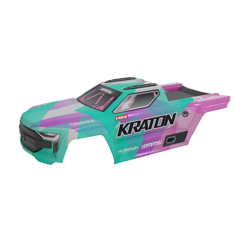 Arrma Ara-2654 Mini Kraton Body Teal/Pink 1