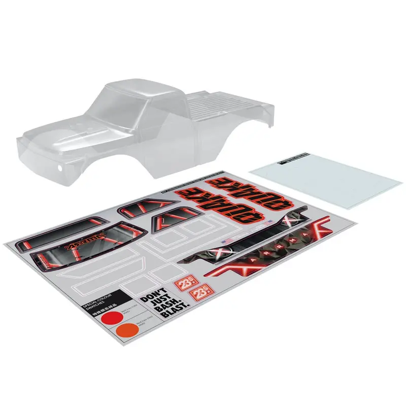 Arrma Ara-2870 Quake Clear Body Quake 223S 1