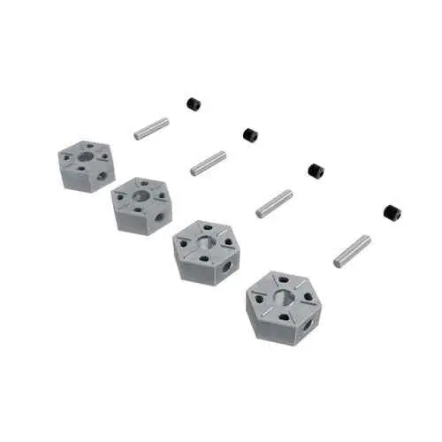Arrma Ara-2981 12Mm Aluminium Wheel Hex Set 4Pcs 1
