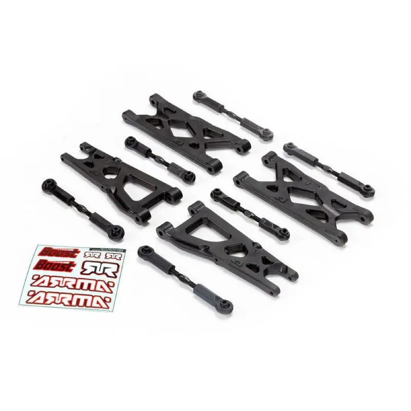 Arrma Ara230008 4X2 Boost Wide Track Arm Upgrade Set - Boost Box 1