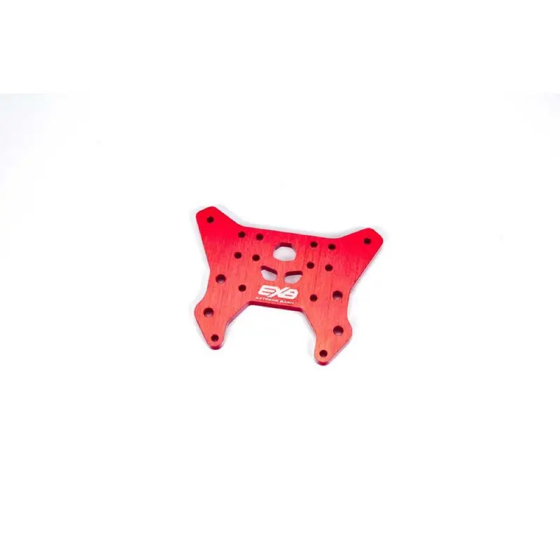 Arrma Ara320611 Front Shock Tower Cnc 7075 T6 Aluminum Red Mojave Exb Ar320611 1