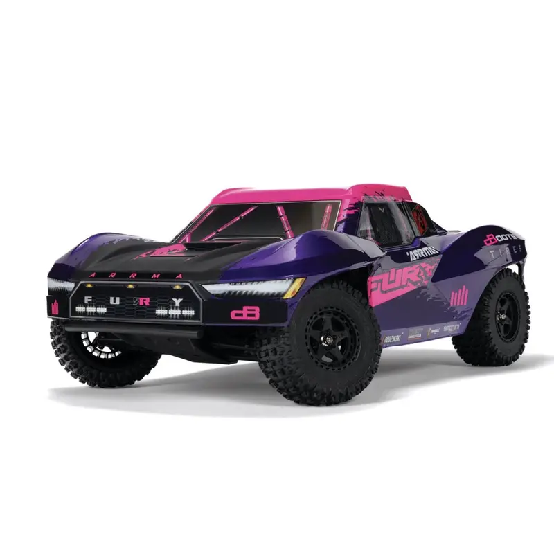 Arrma Ara3521t3 Fury 1/10 2Wd 223S Blx Short Course Truck Rtr Purple 1