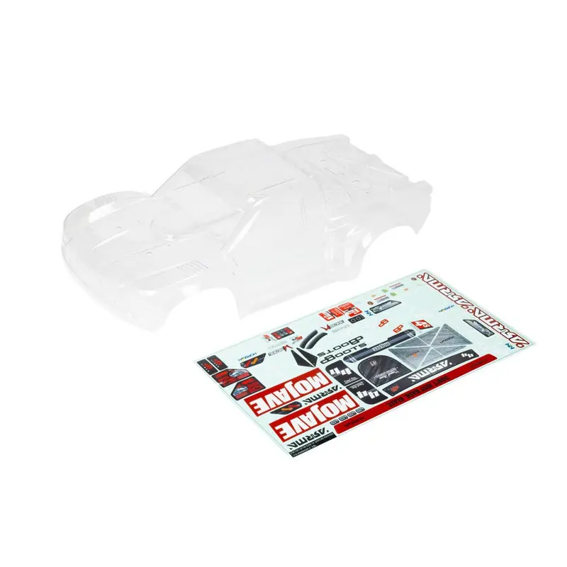 Arrma Ara406167 Clear Trimmed Body With Decals Mojave 4S 1
