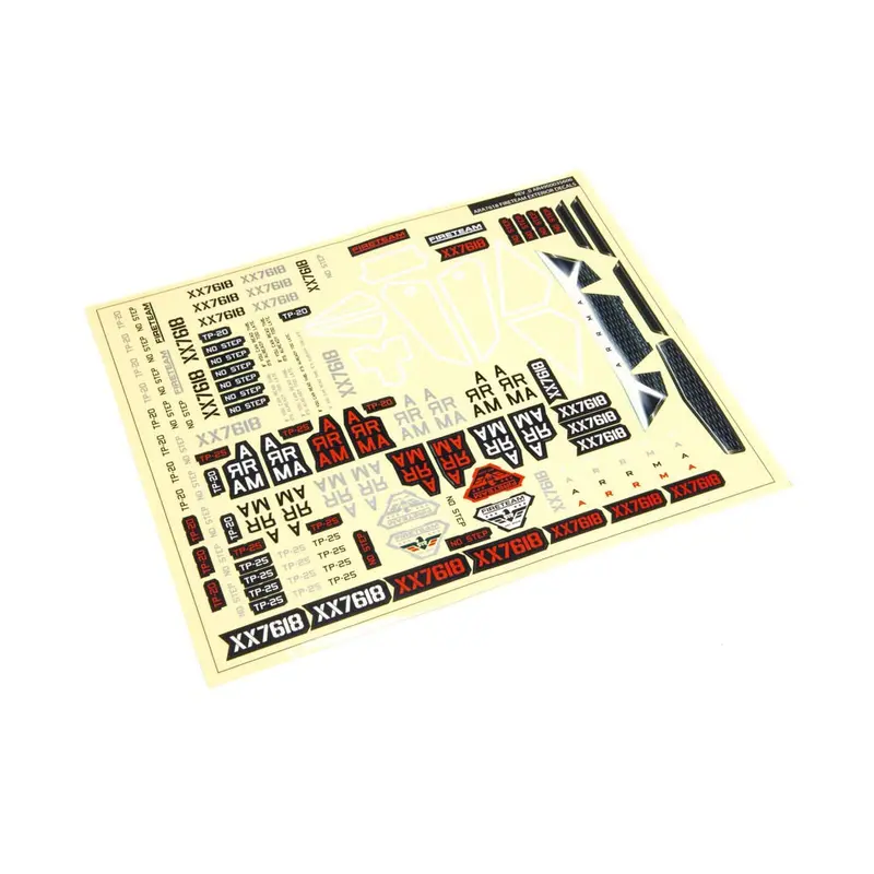 Arrma Ara411011 Exterior Body Panel Set Clear Fireteam Ar411011 2