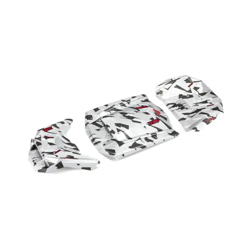 Arrma Ara411022 Exterior Body Panels Painted White Camo Fireteam Ar411022 1