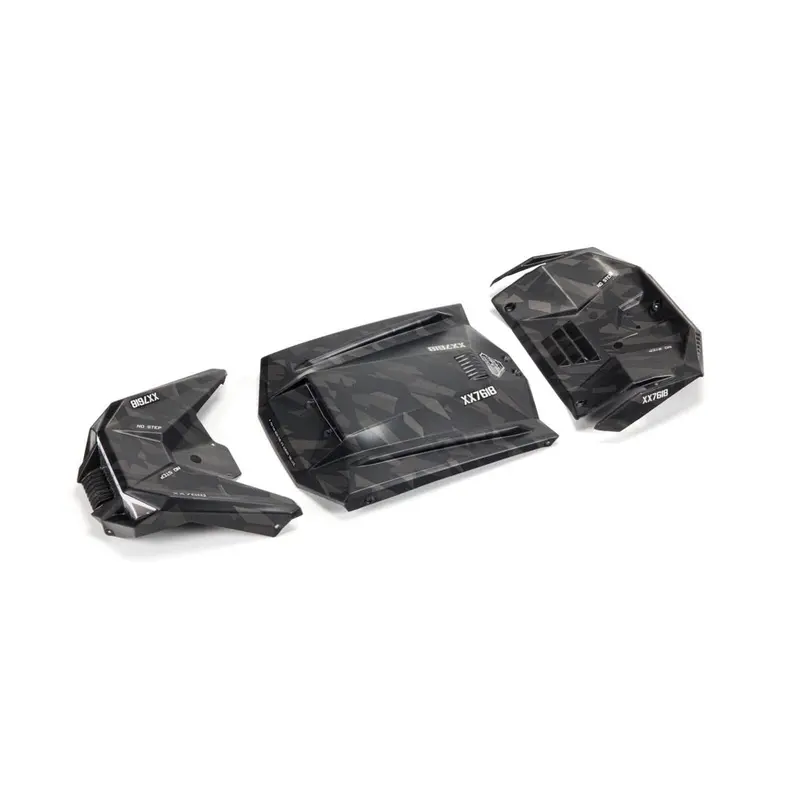 Arrma Ara411023 Exterior Body Panels Painted Black Camo Fireteam Ar411023 1