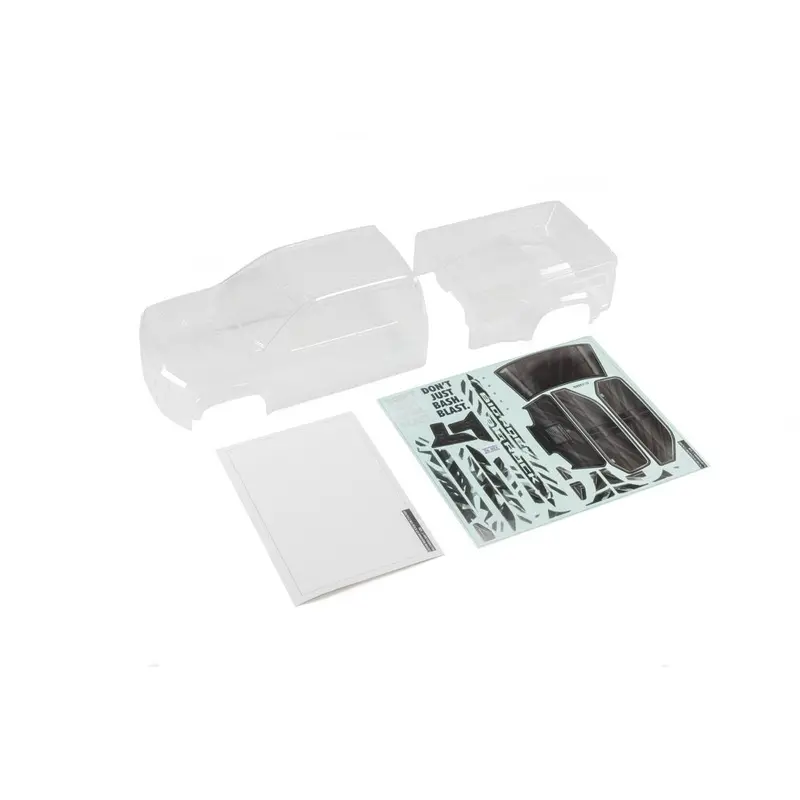 Arrma Ara411025 Clear Body With Decals Big Rock 6S 1