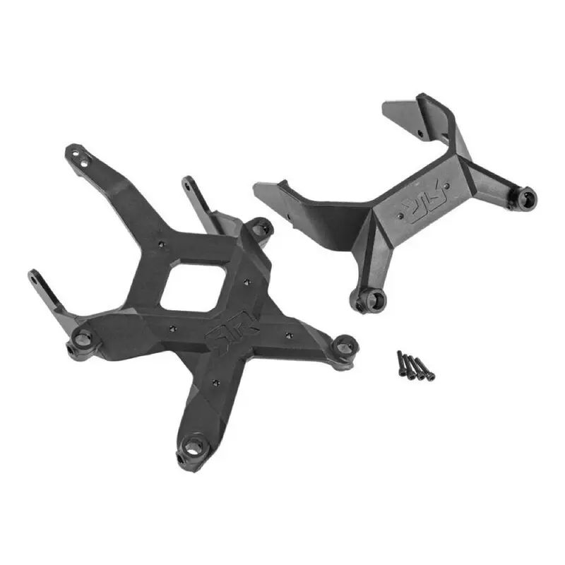 Arrma Arac3418 Front/Rear Body Mount Set Big Rock Ar320361 1