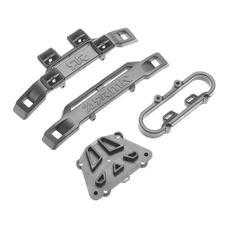 Arrma Arac3467 Front/Rear Bumper Set Nero Ar320251 1