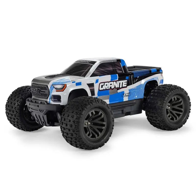 Arrma Granite Mega 665 1/10 4X4 Brushed Monster Truck Rtr (Blue) Ara4202v4t2 1
