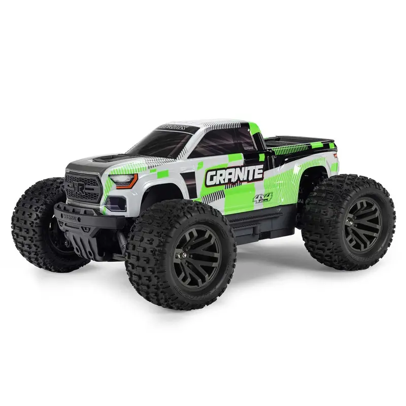 Arrma Granite Mega 665 1/10 4X4 Brushed Monster Truck Rtr (Green) Ara4202v4t1 1
