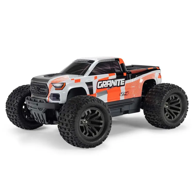Arrma Granite Mega 665 1/10 4X4 Brushed Monster Truck Rtr (Orange) Ara4202v4t3 1