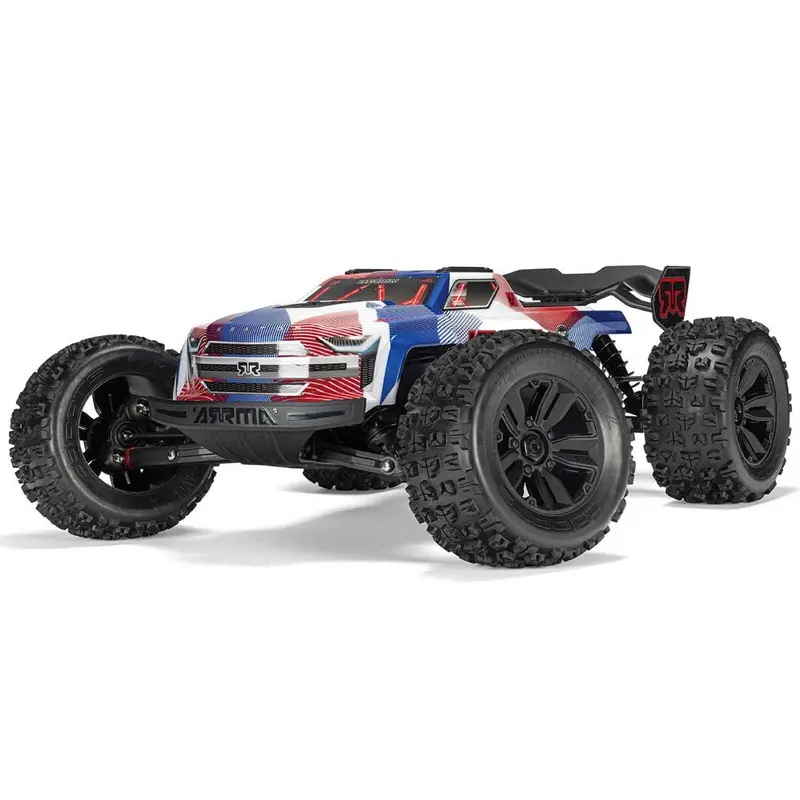 Arrma Kraton 6S Blx 4X4 1/8 Speed Monster Truck Rtr Blue/Red Ara8608v6t4 1