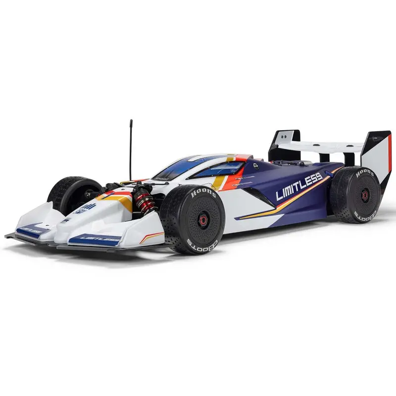 Arrma Limitless 120 8S Blx 4X4 Speed Machine With Avc White/Blue Ara7816t2 1