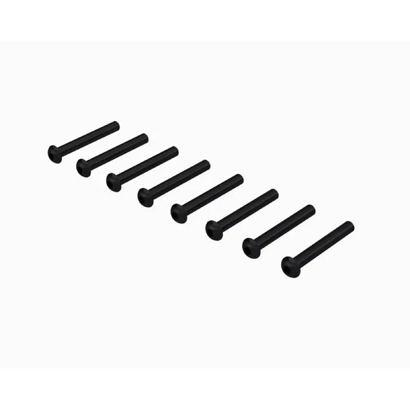 Arrma M3 X 24Mm Button Head Screws 8Pcs Mega 665 Ara-2253 1