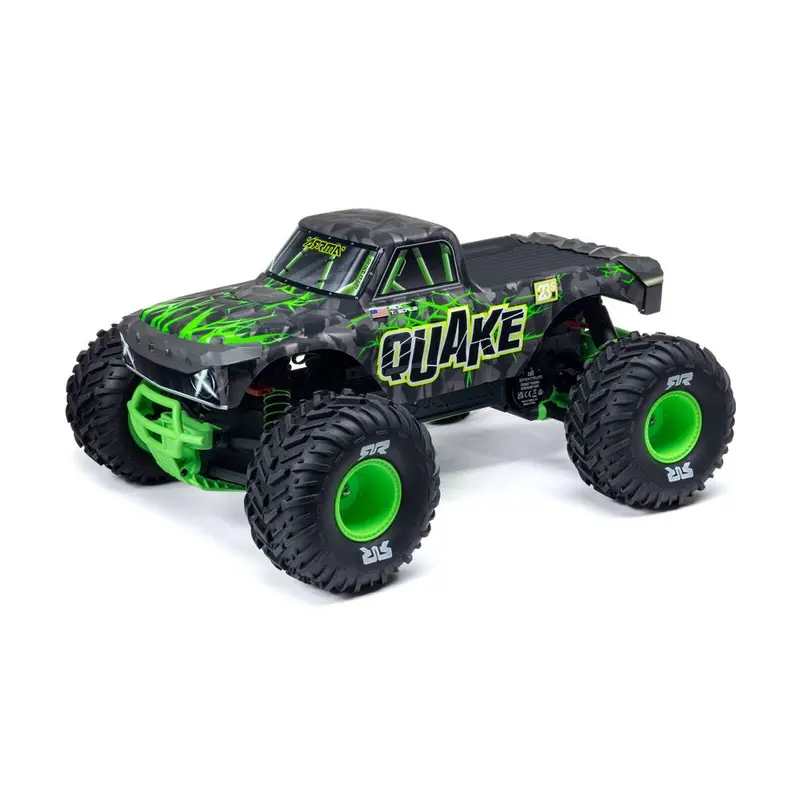 Arrma Quake 223S Blx Dsc 1/10 2Wd Monster Truck (Green) Ara3537t2 1