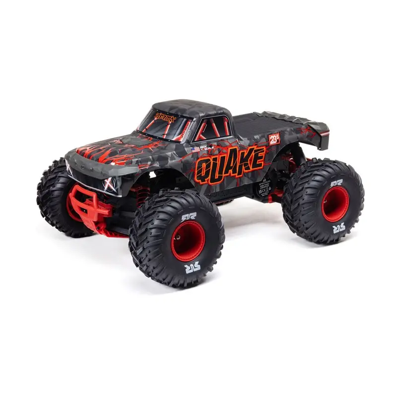 Arrma Quake 223S Blx Dsc 1/10 2Wd Monster Truck (Red) Ara3537t1 1