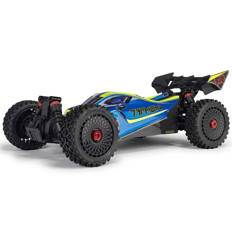 Arrma Typhon 223S Dsc 4X4 Blx 1/8 Rc Buggy Rtr Blue/Yellow Ara4306v4t4 1