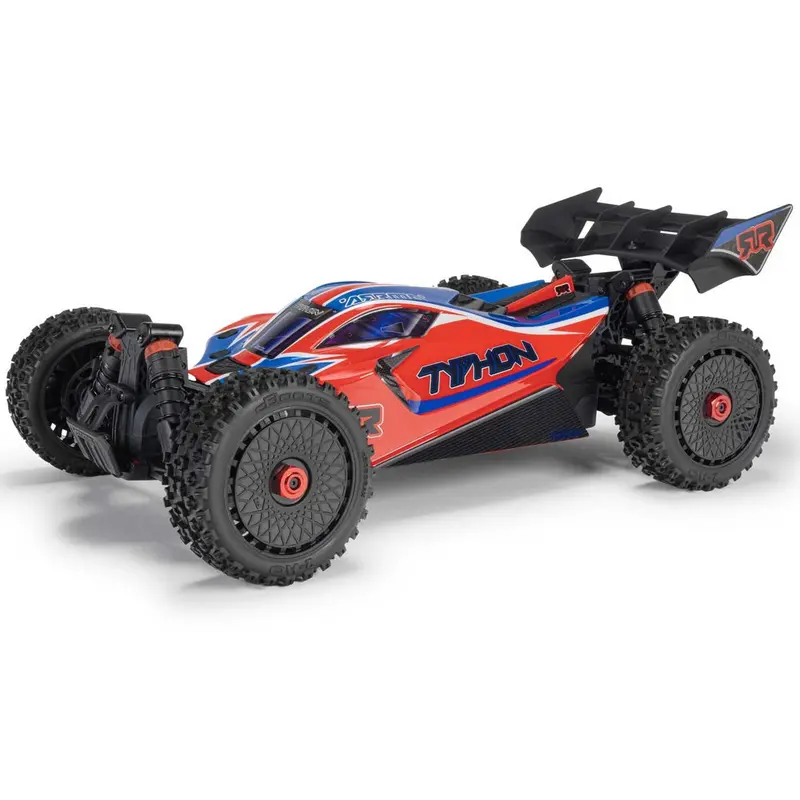 Arrma Typhon Mega 665 4X4 1/8 Brushed Rc Buggy (Red) Ara4206v4t3 1