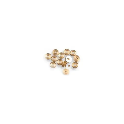 Artesania 08646B Cannon Wheels 5.0 X 1.0Mm Brass (10) Wooden Ship Accessory 1