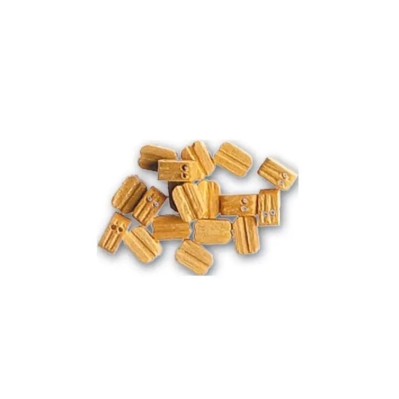 Artesania 8521 Double Blocks 5.0Mm (18) Wooden Ship Accessory 1