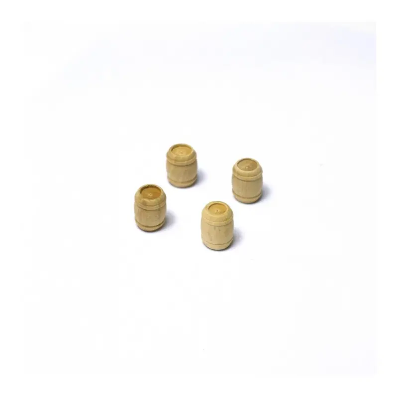 Artesania 8566 Barrel 12.0Mm (4) Wooden Ship Accessory 1