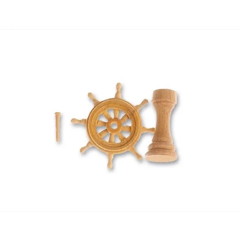 Artesania 8572 Ships Wheel +Binnacle 20Mm Wooden Ship Accessory 1