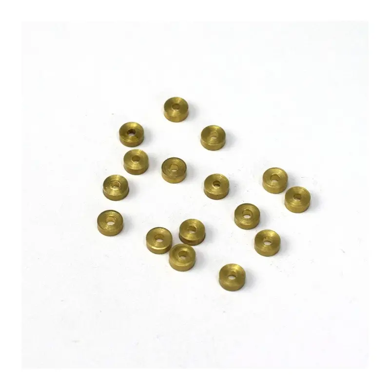 Artesania 8645 Cannon Wheels 5.0 X 2.0Mm Brass (15) Wooden Ship Accessory 1